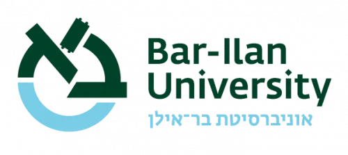 Bar-Ilan University logo with Hebrew text.