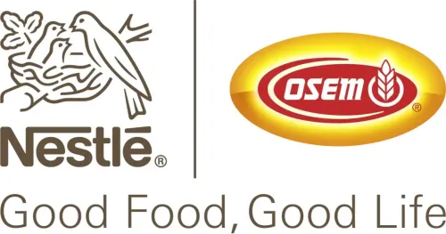 Nestlé and Osem logos with the slogan "Good Food, Good Life" underneath.